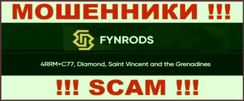 Не работайте совместно с Fynrods - можете остаться без финансовых вложений, поскольку они находятся в офшоре: 4RRM+C77, Diamond, Saint Vincent and the Grenadines
