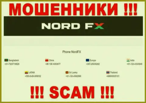 Не берите трубку, когда звонят неизвестные, это могут оказаться мошенники из компании NordFX