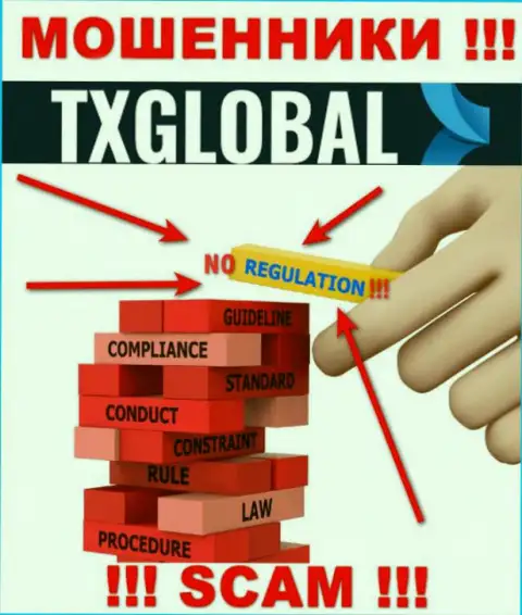 ДОВОЛЬНО РИСКОВАННО сотрудничать с TXGlobal Com, которые не имеют ни лицензионного документа, ни регулирующего органа