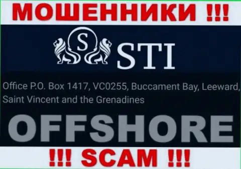 StokOptions - это незаконно действующая компания, пустила корни в офшорной зоне Office P.O. Box 1417, VC0255, Buccament Bay, Leeward, Saint Vincent and the Grenadines, осторожно