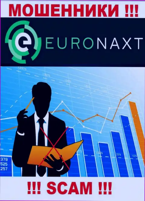 Разводилы Euronaxt LTD беспрепятственно мошенничают - у них нет ни лицензии ни регулятора