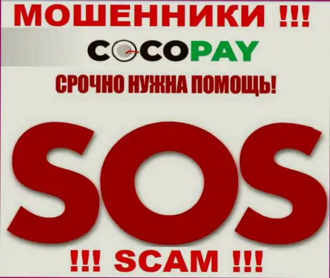 Можно еще попробовать забрать обратно финансовые средства из компании Coco Pay Com, обращайтесь, узнаете, как действовать