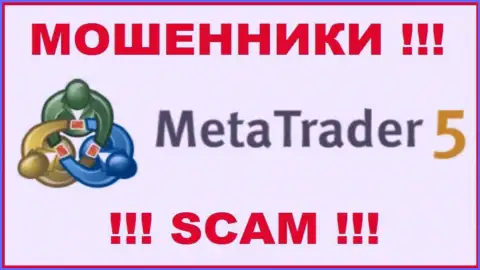 Лого МОШЕННИКА MetaQuotes Ltd