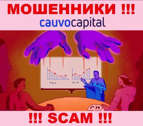 Крайне опасно соглашаться иметь дело с интернет-махинаторами Cauvo Capital, отжимают деньги